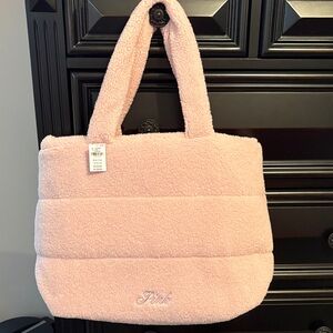 PINK Victoria's Secret Plush Pink Tote